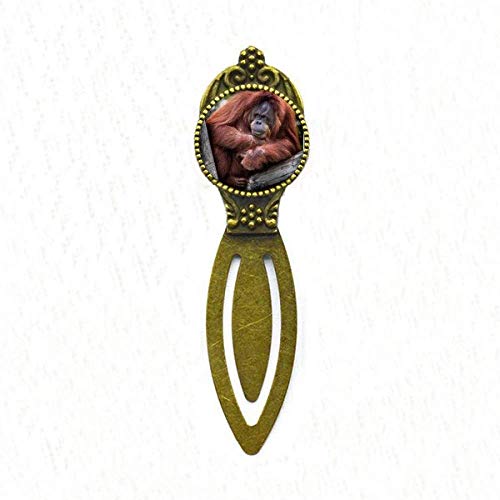 Marque-page orang-outan motif animal sauvage rétro le cadeau idéal pour lecteur