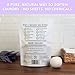 Ms Wool Lavender Scented Wool Dryer Balls – 6 XL Pack – Natural Fabric Softener, Reusable, Reduces Static, Reduces Wrinkles & Shortens Drying Time, Made W/Essential Oil, 100% Pure Wool