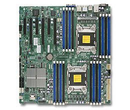 Supermicro SU-MBX9DRI-F-B �f���A��LGA2011 Intel Xeon E5-2600 v2 SATA6GB-S USb2.0 C602 EATX �T�[�o�[�}�U�[�{�[�h