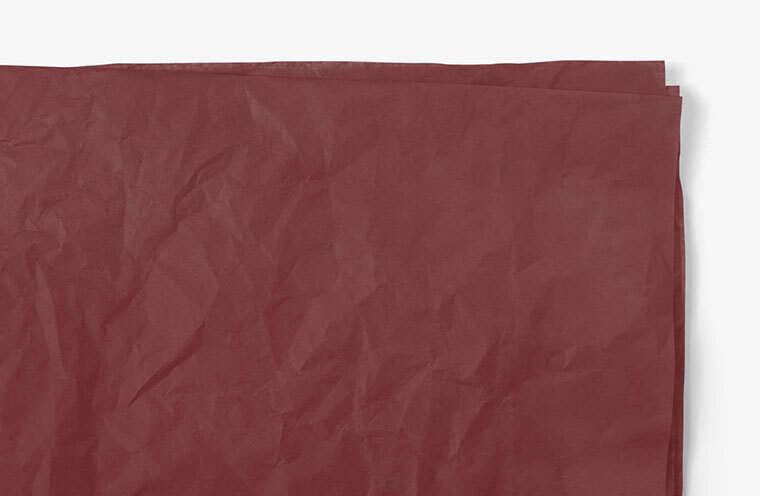 InsideMyNest Coloured Tissue Paper Sheets Premium Quality (Mulberry, 100)