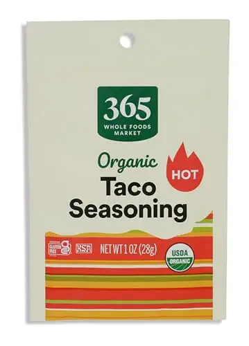 Organic Spicy Taco Seasoning, 1 Ounce