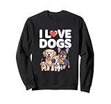 Exprimez votre amour pour vos amis à fourrure avec cet adorable design avec quatre races de chiens mignonnes. Parfait pour les amateurs de chiens qui ne peuvent pas se lasser de leurs fidèles compagnons.