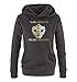 Produktbild Just Style It - Valar Morghulis/Dohaeris - Faceless Men - Game of Thrones - Damen Hoodie - Schwarz/Gold-Weiss Gr. XXL