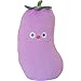 CXHM Oreiller de canapé, Jouets en Peluche de pêche de poupées Douces, Oreiller en Peluche de Kaki, Jouets en Peluche(Eggplant)