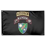 NPZBHoney3x5 1st Battalion 75th Ranger Regiment Flag 3' X 5' Ft Banner Breeze Flag