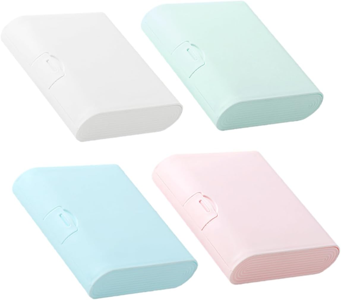 Mobestech 12pcs Portable Change Storage Bag Headphone Organizer Data Cable Holder Feminine Accessory Case Lightweight Material for Travel and Outdoor Use