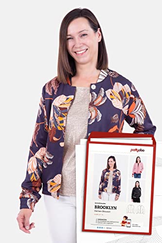 Schnittmuster Pattydoo Damen Blouson Brooklyn Gr.32-54 Papierschnittmuster