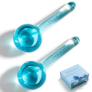Frozen Cryo Roller voor koude gezichtsmassage | Skincare Cooling Glass Massager met anti-vries vloeibare binnenzijde…