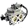 Carburetor side view with connections