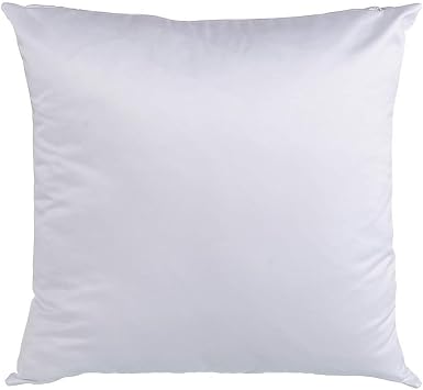 10pcs/Pack Plain White Sublimation Blank Pillow Case Cushion Pillowcase Cover for Heat Press Printing Throw Pillow Covers - US Stock