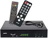 auvisio TV Receiver: HD-SAT-Receiver, DVB-S/S2, Free-to-Air-Empfang, H.265, HDMI, SCART (HD Satreceiver, Sat HDTV)