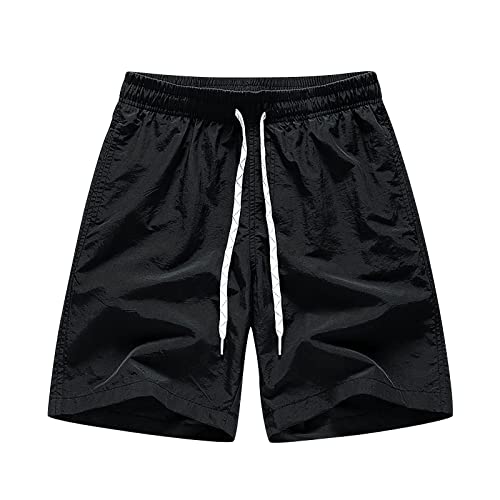Shorts atléticos para hombre con bolsillos casuales miniatura 1