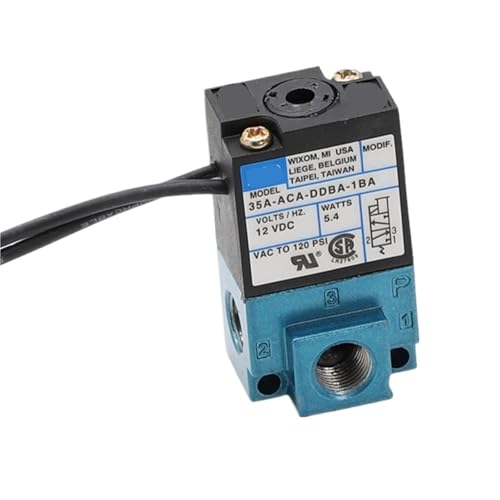 Válvula solenoide de control de refuerzo de 3 puertos para solucionar fallos de presión DC 12V 2