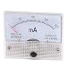 New Lon0167 Class 2.5 DC 0-200mA Analog Current Panel Meter Ammeter 85C1-mA(Klasse 2.5 DC 0-200mA Analogstrom-Amperemeter 85C1-mA