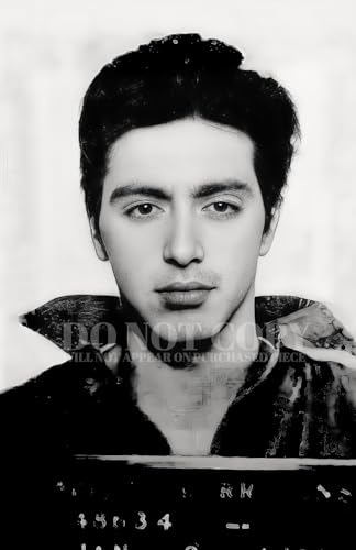 Póster de Al Pacino Mugshot (11x17) ideal para decorar tu salón de cine
