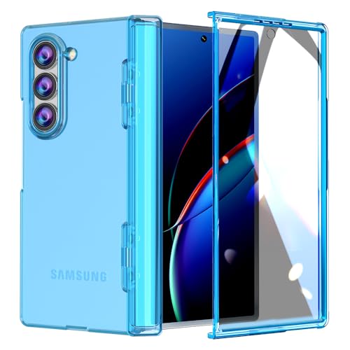 FABSPARK Samsung Galaxy Z Fold 6pP[XAXN[veN^[AqWیANX^NA  A`CG[ XtBbg AN n[h PC Samsung Z Fold 6 P[XANAu[