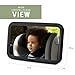 Magnelex Baby Car Mirror for Rear-Facing Infants and Toddlers. Wide Crystal-Clear View Car Seat Mirror, Safe and Shatterproof, Simple Install with No Tools. No Jiggle or Vibration. Excellent Gift Idea