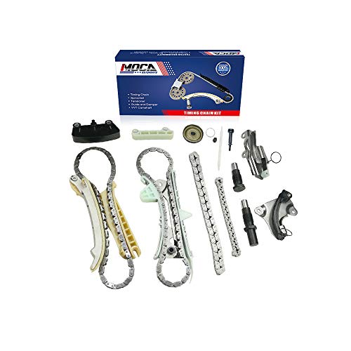 MOCA Timing Chain Kit for 1997-2010 for Ford Explorer Mustang Ranger & Mazda B4000 & Mercury Mountaineer 4.0L SOHC V6 12V E K Vin