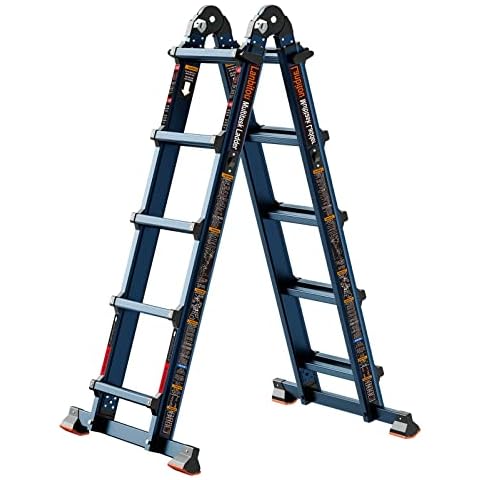 LANBITOU 17 Ft Multi Position A Frame Ladder Cover