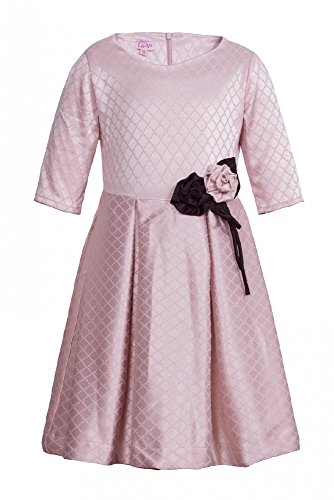 Vestido floral para niña ideal para eventos familiares de primavera y paseos