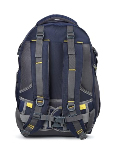Image of Wesley Spartan Zeal Unisex Travel Hiking Laptop Bag fits Upto 17.3 inch with Raincover and Internal Organiser Backpack Rucksack College Backpack 50 L