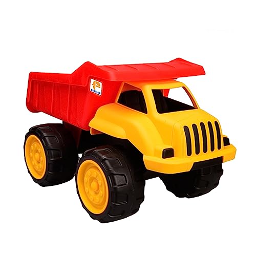 Sosoport Coche De Juguete De Playa Juguetes De Playa Camión De Arena Camión Duro Juguete Educativo para Juguete Divertido para Coche De Arena De Juguete El Plastico Rojo