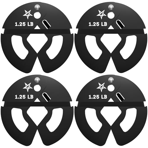 Dumbbell Fractional Weight Plates 1.25 lb - 4pcs by Yes4All - Used condition - CA$52.18