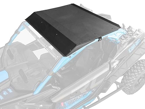 SuperATV Aluminum Roof Compatible with Can Am Maverick X3 (2017+) | A Roof Great for Year-Round Use | 1/8 5052 Aluminum Alloy | X3 Roof Protects Against Weather | Includes New Roof Support Bars