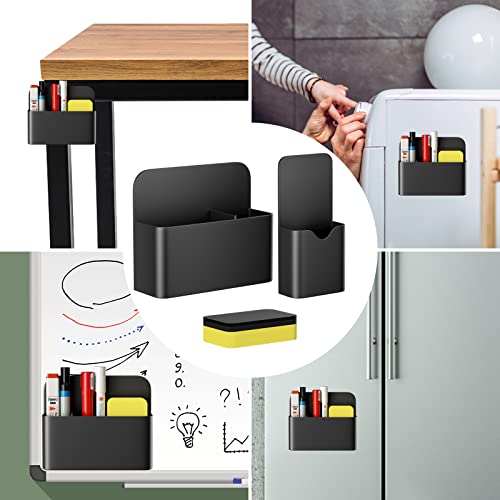 Fousenuk 3 pièces Porte Marqueur Noir, Magnétique Porte Marqueur – vue 7