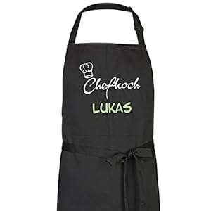 Wolimbo Kochschürze personalisiert mit Namen