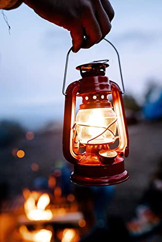 Lampião, Lanterna, Lâmpada, Luminária a Querosene Óleo Rústico Vintage Retrô para Sítio Decoração Pe