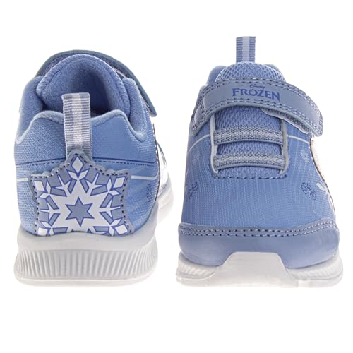 Minnie Mouse Frozen Stitch Girls Sneakers Easy Slip-On Lightweight Running Sneakers Strap Laceless Athletic Shoes (Size 7-10 Girl Toddler / 11-12 Little Girl)3