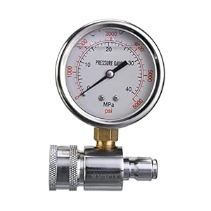 M Mingle Hochdruckreiniger Manometer 6000 PSI