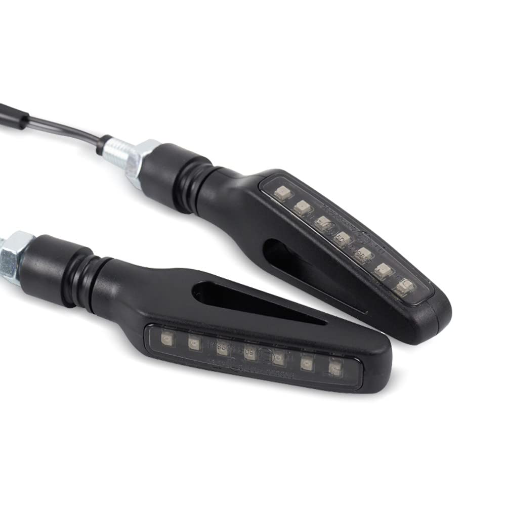 Lauflicht Blinker Motorrad LED Lumitecs KP32 E-Prüfzeichen 2 Stück