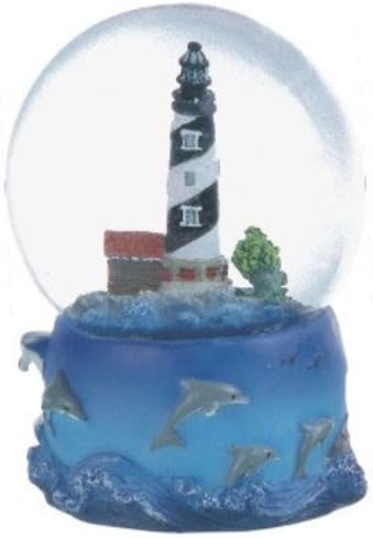 George S. Chen Imports Snow Globe Cape Hatteras Lighthouse Desk Figurine Decoration