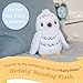 KIDS PREFERRED Harry Potter Hedwig 7 Inch Plush Snowy Owl Stuffed Animal for Babies, Toddlers, and Kids