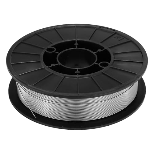HARFINGTON Flux Core MIG Welding Wire E71TGS .045Inch 10 Pound Spool Low-Carbon Mild Steel MIG Wire with Low Splatter for All Position Gas Welding