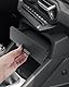 CDEFG Kompatibel mit Dacia Duster 3 2024 2025 Mittelkonsole Schubladen Organizer Versteckte Aufbewahrungsbox Tray Ablagen Duster III 2024 2025 Zubehör