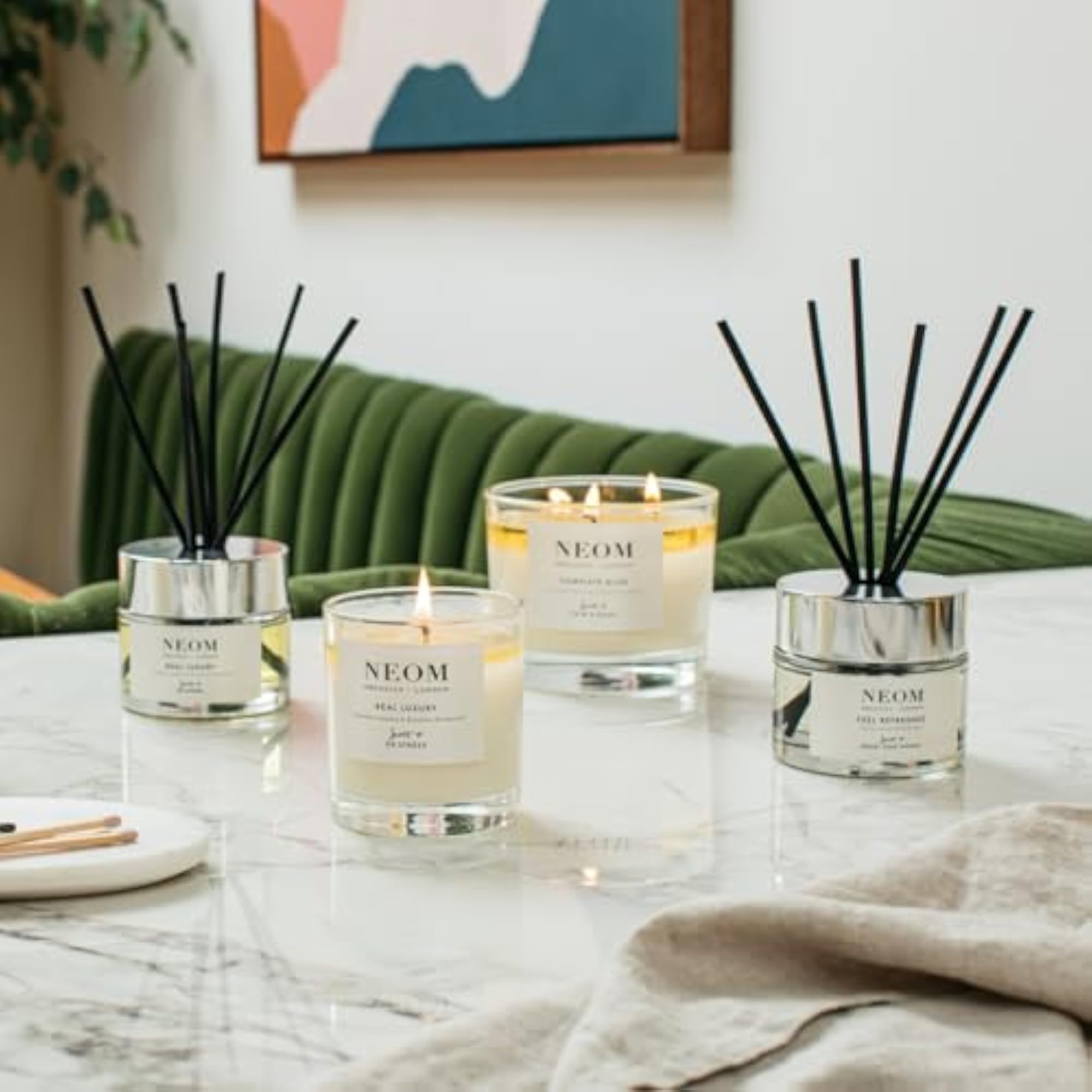 Happiness Scented Candle with Neroli, Mimosa & Lemon