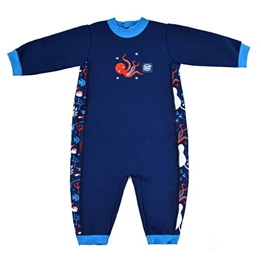 Splash About Warm In One Baby Erwärmen Wetsuit, Under The Sea, 12-24 monate