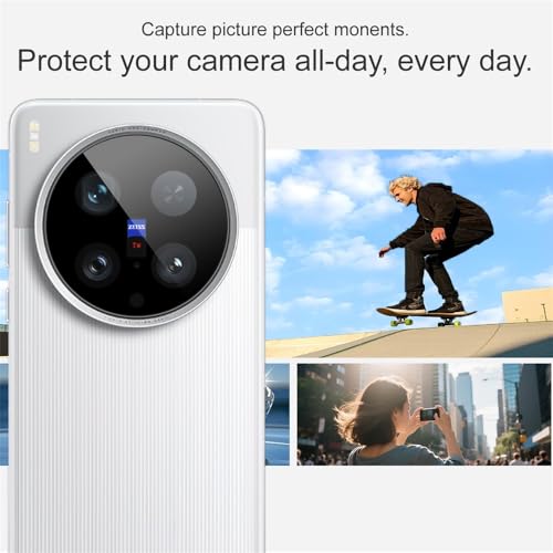 Image of Xmon Back Camera Lens Protector for Vivo X200 Ultra 5G (1 Pack) Premium Camera Glass Protector Guard, Anti-Scratch, Ultra-Clear, Easy Installation