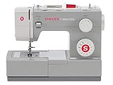 Singer | Heavy Duty 4411 Sewing Machine with 11 Built-in Stitches, Metal Frame and Stainless Steel BedPlate, Great for Sewing all Fabrics (Renewed)