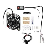 Tusk Digital Radiator Fan Kit Compatible with KTM 250 300 XC/W/F 350 450 SX-F 2023-2026 Husqvarna TC TE TX 2023-2025 FC FX 2023-2025