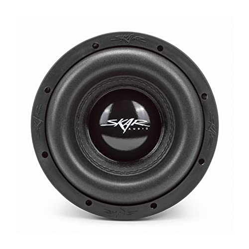 Image of Skar Audio EVL-8 D4 8 inch 1200 Watt Max Power Dual 4 Ohm Car Subwoofer