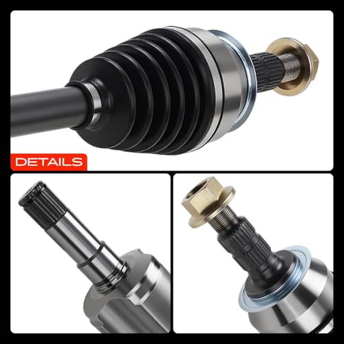 A-Premium CV Axle Shaft Assembly Compatible with Chevrolet & Buick Models - Cruze 2014-2015 L4 2.0L, Verano 2012-2017 - Front Right Passenger Side, Replace# 13343403, 13390552 by A-premium - Used condition - Image 9