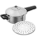 Kuhn Rikon Duromatic Stainless-Steel Saucepan Pressure Cooker - 3.7-Qt