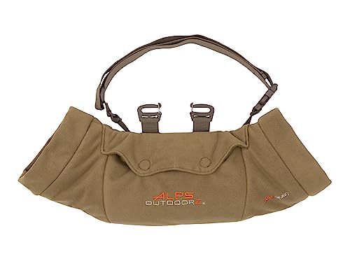 ALPS OutdoorZ Ember Hand Warmer, Waterproof Fleece Fabric in Brown, Convenient Valuables Pocket