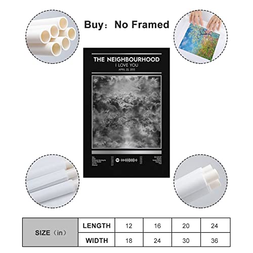 The Neighbourhood Poster Toile Décoration Chambre Paysage Sportif Bureau - 2