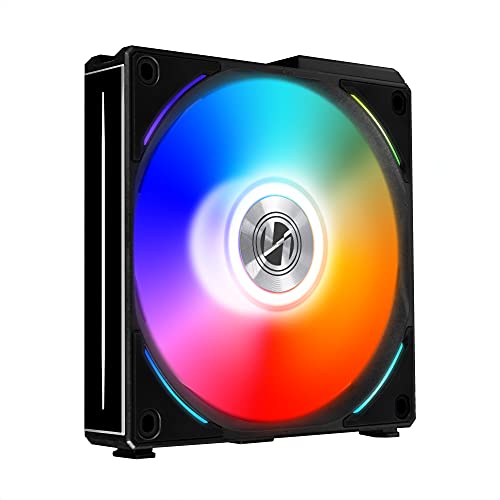 Lian-Li Uni Fan Al120 Revolutionized Daisy-Chain 120Mm Argb Fan, Black #TOP3