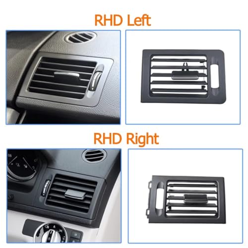 Grille de ventilation Benz W204 finition noire pour Classe C